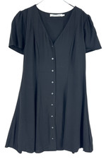 Robe noire manches - robe, À
