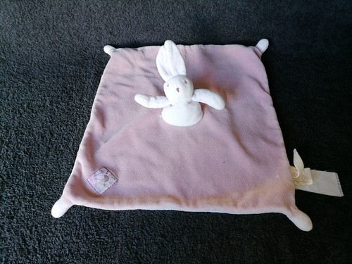 Doudou plat lapin mauve - , basile