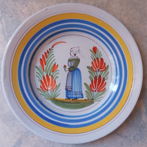 Ancienne belle assiette fin
