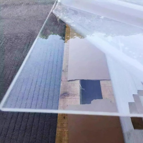 Clear polycarbonate sheet - polycarbonate, cut