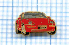 Pin's voiture PORSCHE 968 Red