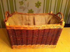 Panier en Bois Panier à Pommes de Terre Kartoffelstiege Boîte en Osier Fait Main