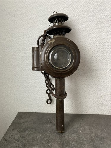Ancienne lampe calèche - ancienne,