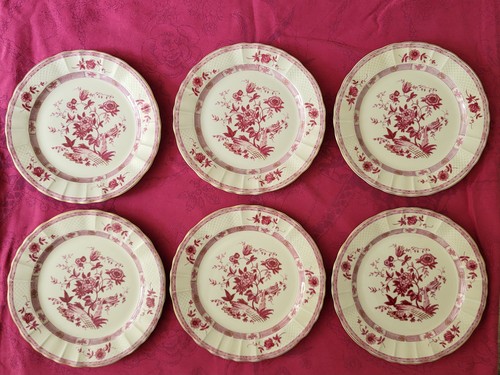 Lot assiettes dessert - 6, à