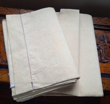 NEUF ! Paire DRAPS Anciens