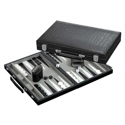 Backgammon moyen cuir - backgammon,