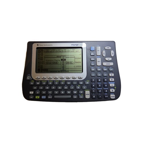 Texas instruments voyage 200 - instruments,