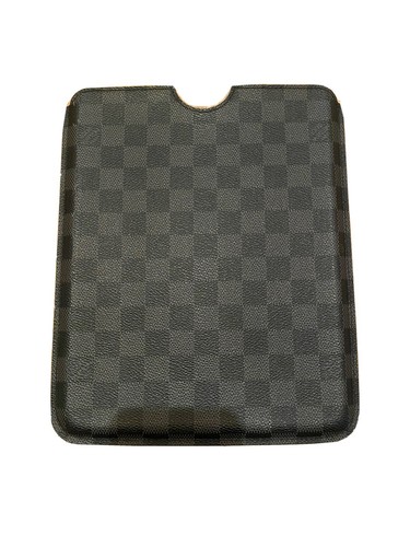 Etui ipad case damier graphite - case,