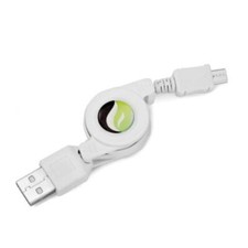 USB CABLE RETRACTABLE MICROUSB