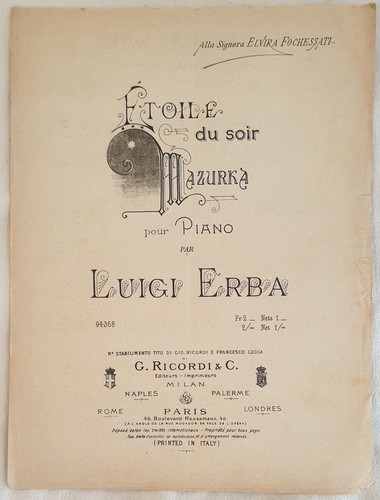 Luigi erba étoile soir - luigi,
