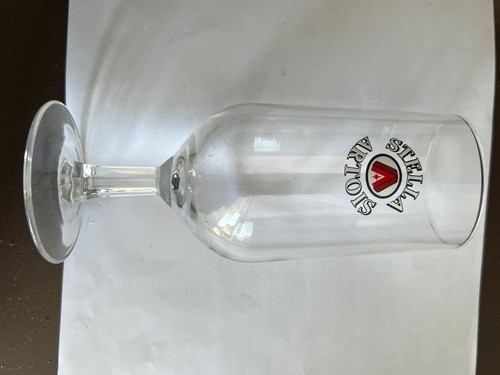 Verre bière pied stella - verre,