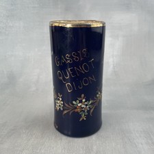 Ancien pot à moutarde extra A. Bizouard Dijon Cassis Quenot Dijon