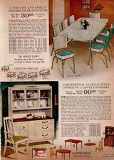 VINTAGE 1965 CHROME DINETTE