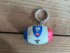Porte Clef - Ballon Rugby - Vintage F.F.R et Mètre Inclus
