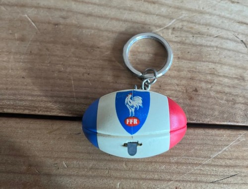Porte clef ballon rugby - clef,