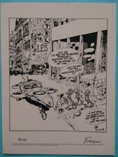 FRANQUIN - TRES RARE SERIGRAPHIE LITHOGRAPHIE - HS (Hors Série) 4/10 SIGNEE