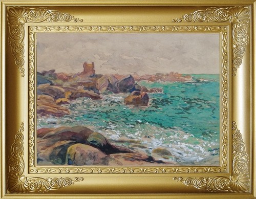 Aquarelle henri léopold - , henri-léopold