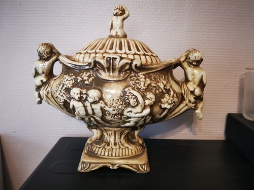 Pot couvert ancien vallauris - ancien,