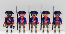 5 Marine Soldats Playmobil