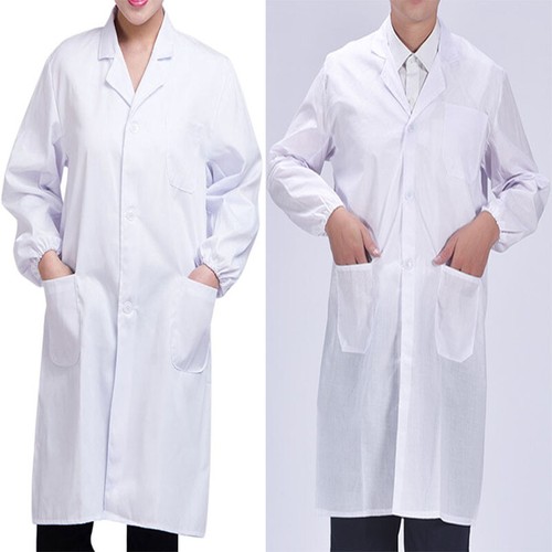 Unisex white medical lab coat - unisex,