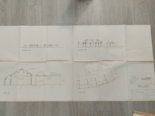 Plan architectural parc - architectural,