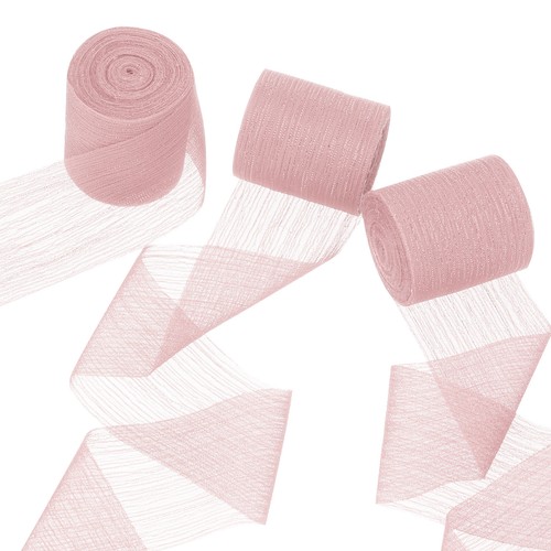 Ruban chiffon frisé - chiffon, 3