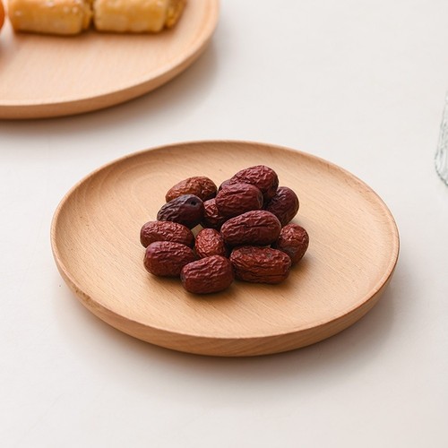 Plateau rond rustique