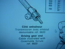 SCHWINN parts cable huret HURET  NEW driving gear end # 6620