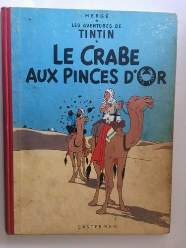 N433 tintin crabe - au, pinces