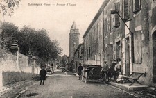 CARTE POSTALE - LANNEPAX - GERS  - 32 - AVENUE D'EAUZE