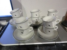 Lot de 10 tasses à café + sous tasses Nespresso expresso vintage Made in Germany