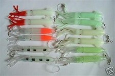 12 NEW Big Game Fishing Squid Trolling Lures Bait 7.5"