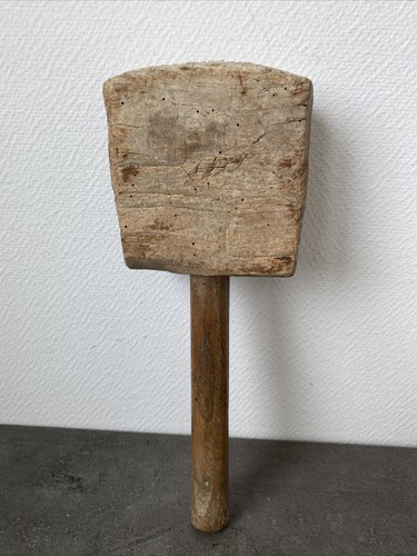 Ancien maillet bois - ancien,