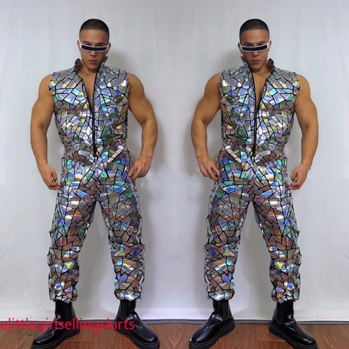 Men glitter laser sequins - laser,