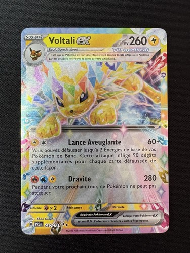 Carte pokémon voltali 030 - carte,
