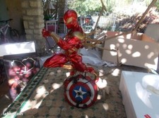 Sideshow maquette Iron Spiderman Version Exclusive