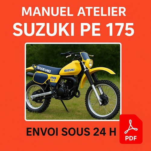 Manuel atelier suzuki 175 - atelier, pe