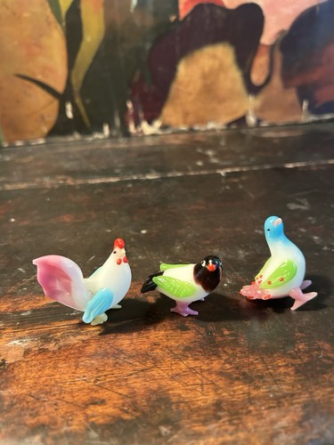 Lot figurines oiseaux - 3,