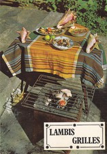 CPSM MARTINIQUE CUISINE ANTILLAISE LES LAMBIS GRILLES