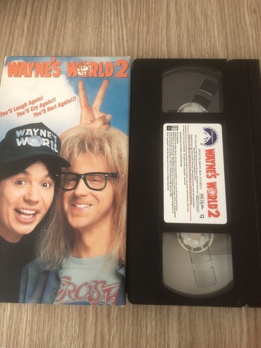 Cassette vidéo vhs wayne - vidÉo, wayne’s