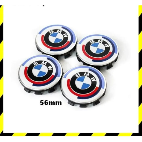 Bmw cache moyeu 56mm - 4, logo