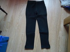 PANTALON EQUITATION FOUGANZA.TAILLE:12 ANS.NOIR.
