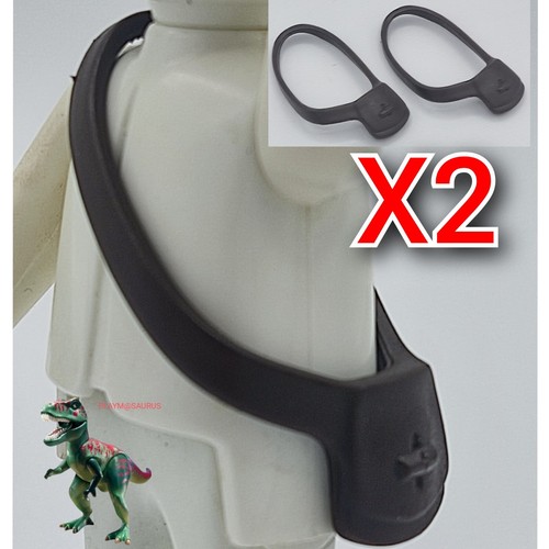 Playmobil marron sac - x2,