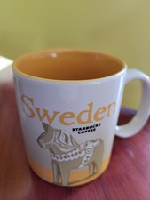 MUG STARBUCKS TASSE à CAFE Suède Sweden 16oz