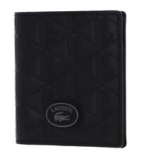 LACOSTE portefeuille Nomogramme Compact Wallet Noir