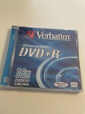DVD+R Verbatim 120 min 4,7 GB