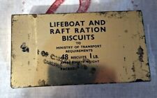 Rare boite de ration de survie