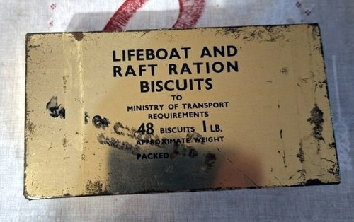 Rare boite ration survie - de,