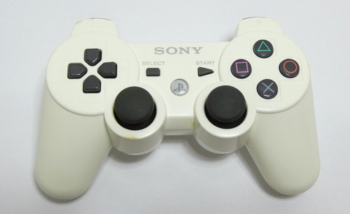 Manette ps3 officiel blanche - manette,