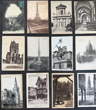 ?Lot de 12 cartes postales Françaises?